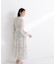 フラワーシフォンワンピース