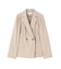 リネンライク SETUP ダブルボタンジャケット