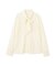 〈N.〉レースボウタイブラウス