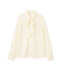 〈N.〉レースボウタイブラウス