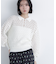 〈N.〉透かし編みポロニット