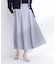 メタルバックルフレアスカート