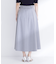 メタルバックルフレアスカート