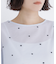 ドット刺繍ブラウス