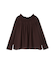 シャーリングショルダーブラウス
