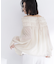 シャーリングショルダーブラウス