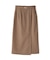 ベルテッドナロースカート