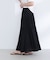 楊柳ティアードロングスカート