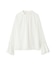フレアカフスシアーブラウス