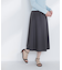 サイドプリーツスカート