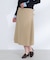 サイドプリーツスカート