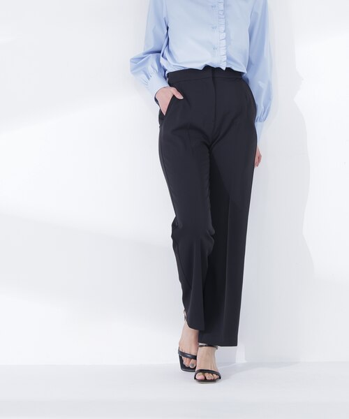 セミフレアツイルパンツ｜ナチュラルビューティーベーシックの通販