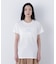 〈N.〉ロゴプリントTシャツ