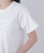 〈N.〉ロゴプリントTシャツ