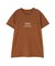 〈N.〉ロゴプリントTシャツ