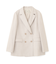 〈N.〉からみ織りダブルジャケット