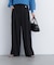 〈N.〉シンチバックワイドパンツ