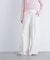 〈N.〉シンチバックワイドパンツ
