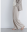 〈N.〉シンチバックワイドパンツ