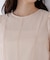 シアーペプラムブラウス半袖