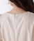 シアーペプラムブラウス半袖
