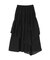 アシンメトリーティアードスカート