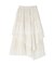 アシンメトリーティアードスカート