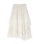 アシンメトリーティアードスカート
