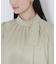 リネンライクサイドタイブラウス