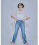 〈N.〉ハイライズストレートデニムパンツ