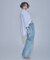 〈N.〉ハイライズストレートデニムパンツ