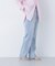〈N.〉ハイライズストレートデニムパンツ