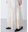 〈N.〉コットンレースボリュームスカート