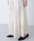 〈N.〉コットンレースボリュームスカート