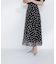 メッシュドットフレアスカート