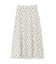 メッシュドットフレアスカート