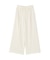 ナローリボンタックワイドパンツ