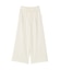 ナローリボンタックワイドパンツ