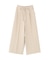 ナローリボンタックワイドパンツ