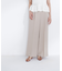 ナローリボンタックワイドパンツ