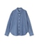 〈N.〉デニムライクシャツ