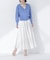 シャイニーシアーボリュームスカート