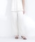 パッチワークレース SETUP ストレートパンツ