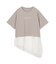 レースドッキングロゴTシャツ