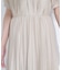 フロントボタンプリーツワンピース