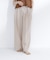 麻調ワイドパンツ