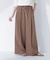 麻調ワイドパンツ