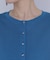 クリアボタンシアーカーディガン