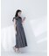 〈山本里菜さんコラボ〉リボンラッフルシャツワンピース