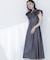 〈山本里菜さんコラボ〉リボンラッフルシャツワンピース